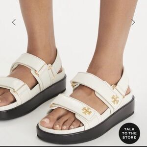 Tory Burch Women's Cream Sandals